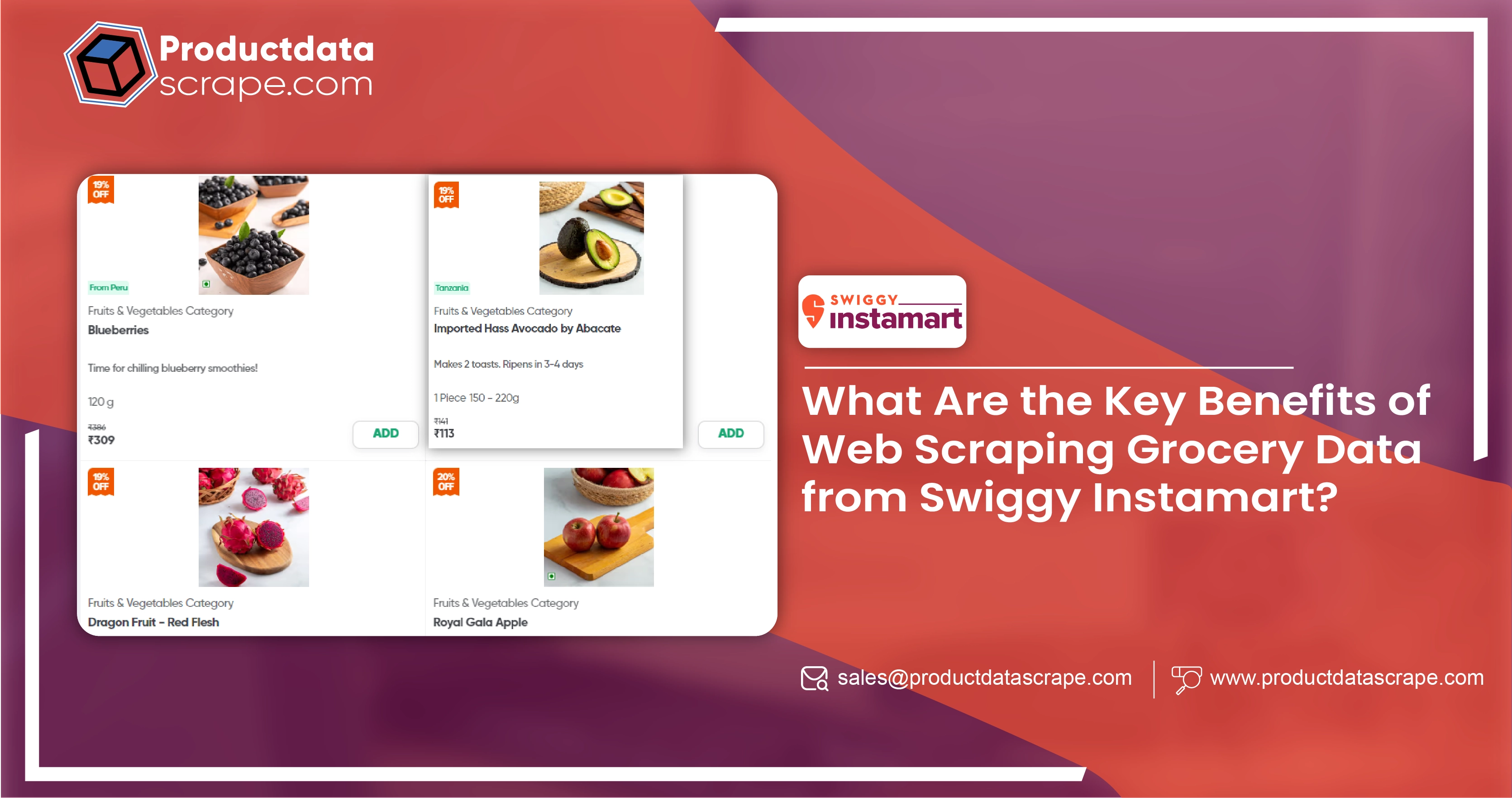 Data collection from Swiggy Instamart